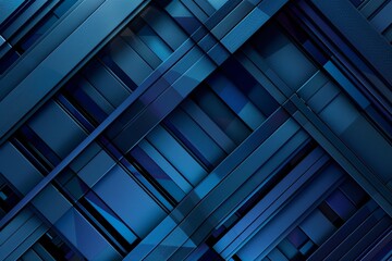 Blue geometric background with diagonal lines and contrasting shades of blue