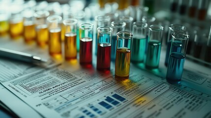 Toxicology report detailing poison detection in forensic science