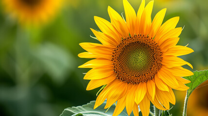 輝く向日葵の夏