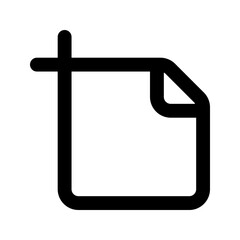 artboard line icon