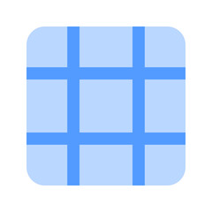 grid duotone icon