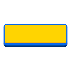 Yellow Button Rectangular Text Box