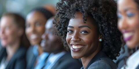 Planning, feedback, and coaching for portrait, group, and black woman workshops, businesses, and conferences. Meet African person or employee, staff and consultant with review or seminar