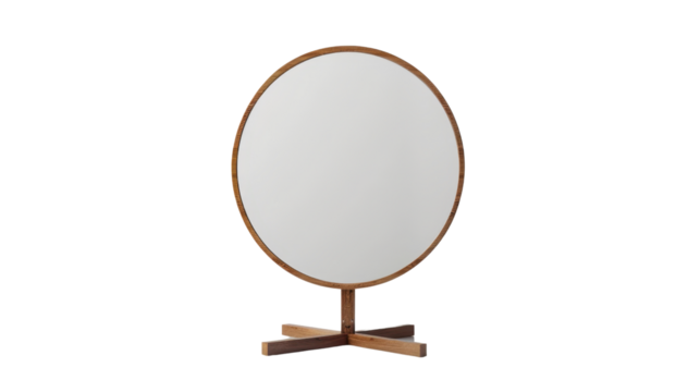 Mirror on transparent background