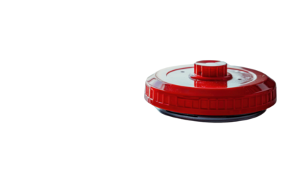 Fire detector on transparent background