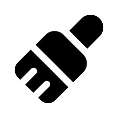 brush glyph icon