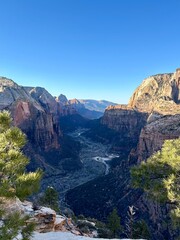 Fototapeta premium Angels landing Zion National park 