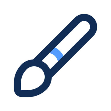 recommend clip art: paint brush outline color icon