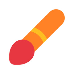 paint brush flat icon