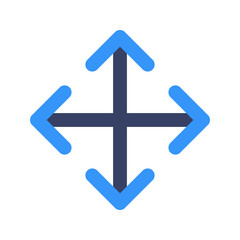 move flat icon