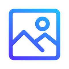picture gradient icon
