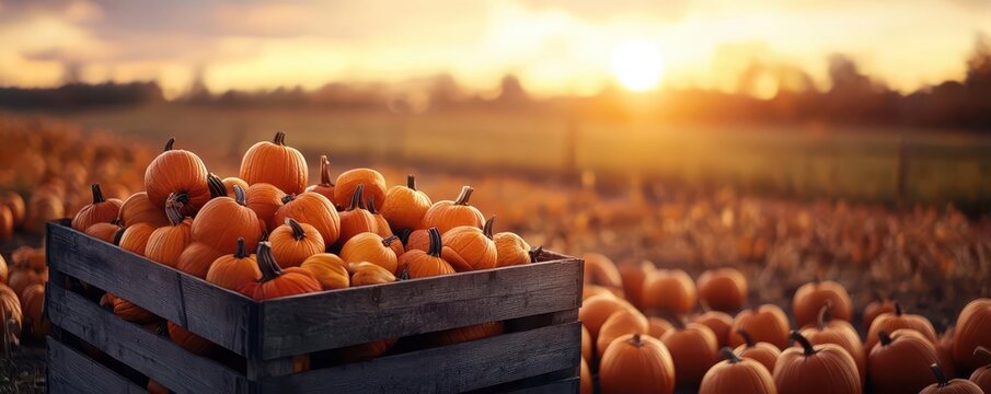 Fall pumpkin farm, vibrant colors, joyful scenes, dynamic action, inviting