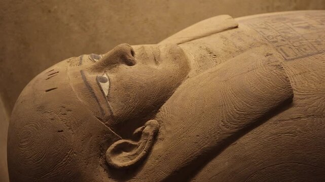 Exhibits of the Imhotep Egyptian Museum, Saqqara, Egypt