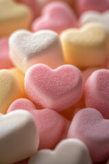 Obraz premium Marshmallow Delight in Pastel Colors