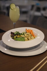 
food in restaurants a la carte dishes
