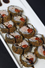 delicious sushi dishes