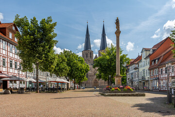 Obraz premium Mariensäule in Duderstadt