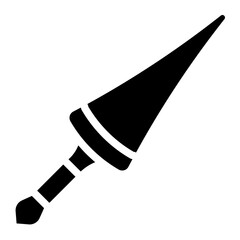 Lance icon representing a medieval knight's weapon.