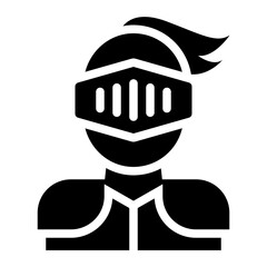 Knight avatar icon representing a medieval warrior.