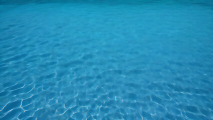 Obraz premium 青い海の背景 AI画像 ジェネレーティブ