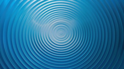 Blue geometric concept. 3d circle for business template. Modern and simple pattern. Clean and creative corporate radial background. Abstract texture with circles. surface concept. render ring