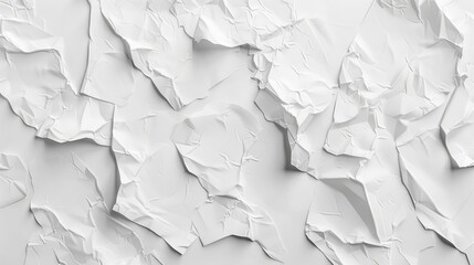 Fototapeta premium Clean white textured background resembling paper.