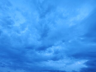 Obraz premium blue sky with clouds