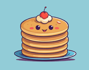 Groovy Pancake Character

