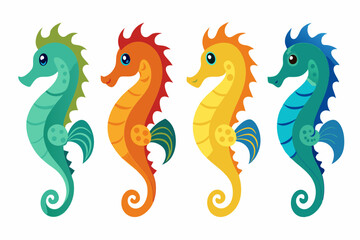 4 Unique Seahorse Styles