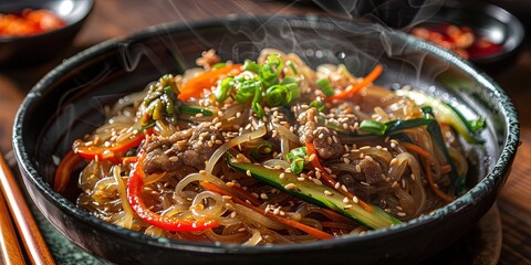 delicious japchae 