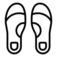 Insole accessory used by shoemakers for cushioning inside shoes.