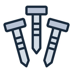 Nails used by shoemakers for fastening components of footwear.