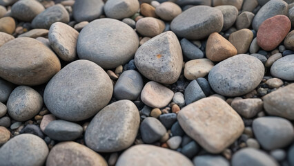 pebbles on the beach