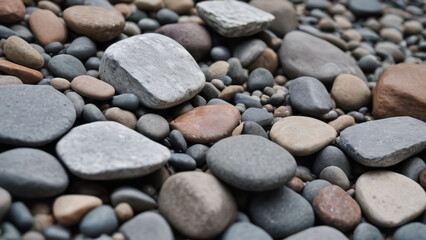 pebbles on the beach