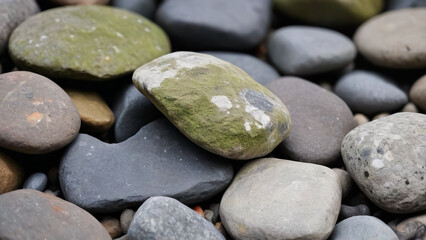 pebbles on the beach