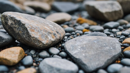 pebbles on the beach
