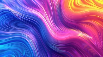 Fototapeta premium Abstract Colorful Swirling Pattern