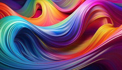 Firefly Color brush paint ribbon stroke swirl abstract splash background wave