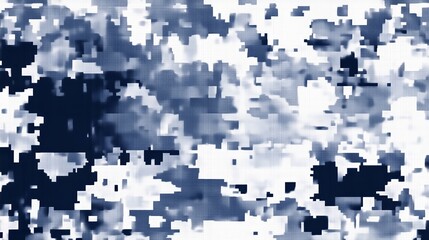 Naklejka premium Dynamic Abstract Blue and Gray Digital Pattern Design