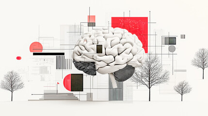 Futuristic Visualization of Artificial Intelligence AIG A captivating illustration depicting the integration of AI, showcasing a harmonious blend of technology and human intellect