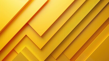 Obraz premium Abstract Yellow Geometric Pattern