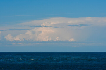 Obraz premium Marine Landscape with clouds, Patagonia, Argentina.