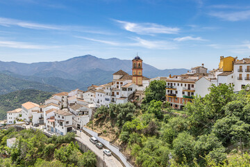 Fototapeta premium A mountain village in Andalusia.