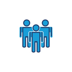 Fototapeta premium people icon vector. person icon vector. User Icon vector