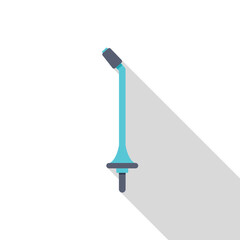 Minimalist illustration featuring a blue pogo stick, providing a playful and energetic visual