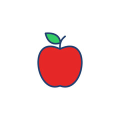 Apple icon vector. Apple vector icon. apple symbols for your web design.