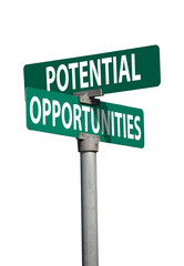 potential opportunities sign