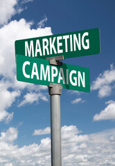 Obraz premium marketing strategy sign