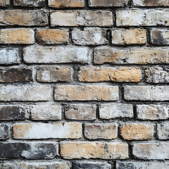 Old Brick Wall Texture for Decoration and Construction