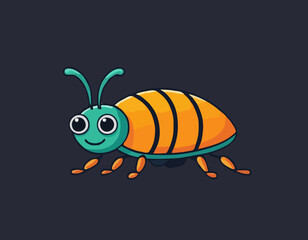 Bug cartoon element